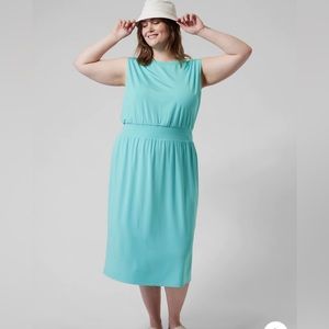 NWT-Athleta Santorini Cinch Dress, Size 2X